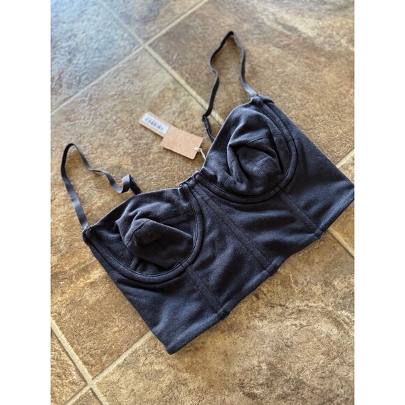 Skims Outdoor Bustier Ash Size XXS - Picture 8 of 12